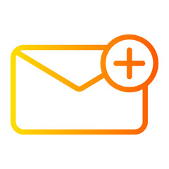 email gradient icon