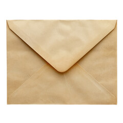 envelope isolated on transparent white background, clipping path