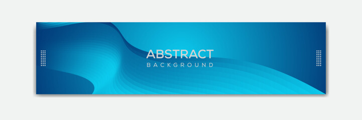 Creative, modern, abstract Technology blue gradient colorful LinkedIn cover or banner design Template, LinkedIn profile cover photo design.