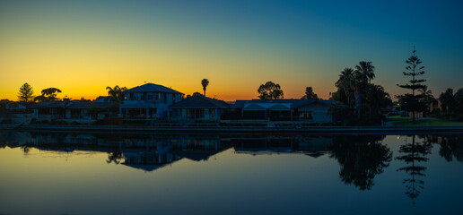 Fototapeta premium Sunrise on a still Morning
