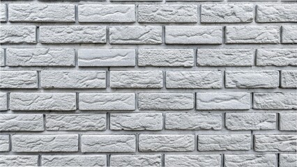 Fototapeta premium A textured brick wall showcasing a variety of intricate patterns and colors, creating a visually engaging surface.