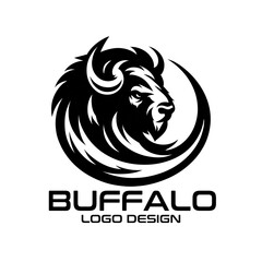 Buffalo Vector Logo Design