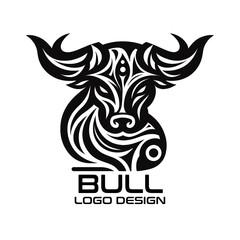 Bull Vector Logo Design