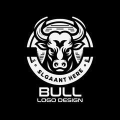 Bull Vector Logo Design