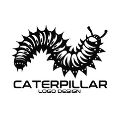 Caterpillar Vector Logo Design