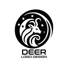 Deer Vector Logo Design