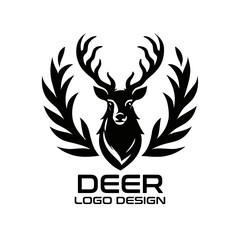 Deer Vector Logo Design