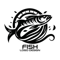 Fish Vector Logo Design