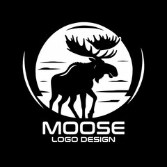 Moose Vector Logo Design