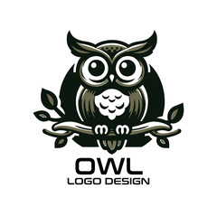 Owl Vector Logo Design