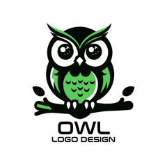 Owl Vector Logo Design