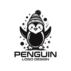 Penguin Vector Logo Design