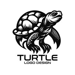 Fototapeta premium Turtle Vector Logo Design