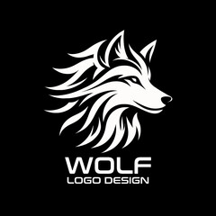 Wolf Vector Logo Design
