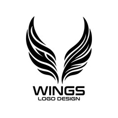 Wings Vector Logo Design