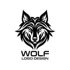 Obraz premium Wolf Vector Logo Design