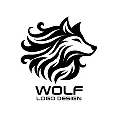 Wolf Vector Logo Design