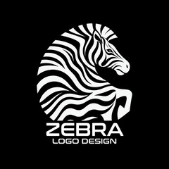 Zebra Vector Logo Design