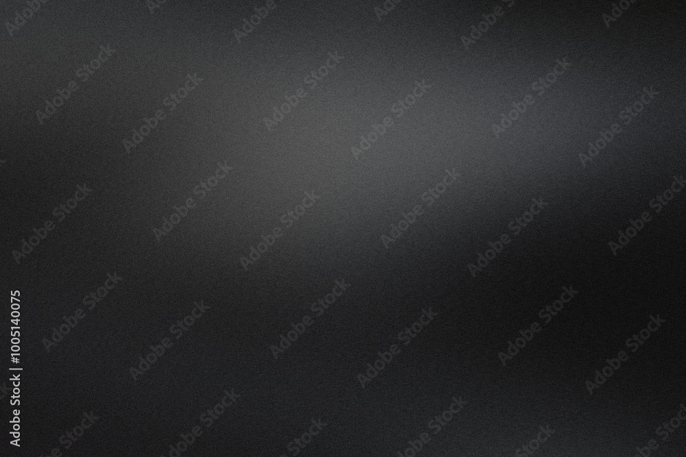 Poster Abstract black textured noisy surface.  This black texture provides backdrop, enhancing the visual appeal of design elements by adding richness and depth to creative projects