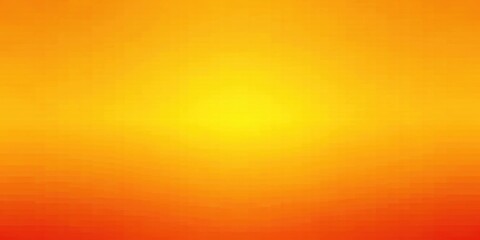 Fototapeta premium Yellow to orange to red gradient background, vibrant, colorful, abstract, design, vivid, warm, fiery, ombre, transition, backdrop