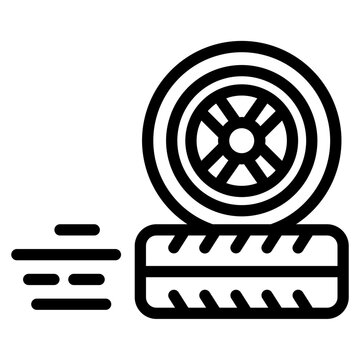 recommend clip art: Car wheel icon