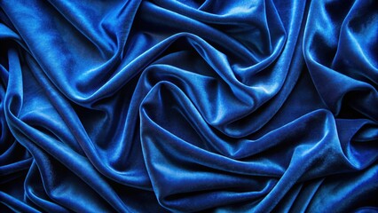 Fototapeta premium Luxurious dark blue velvet texture perfect for elegant backgrounds, luxury, dark blue, velvet, texture, background, cloth, elegant