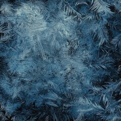 Obraz premium Frost patterns on a window