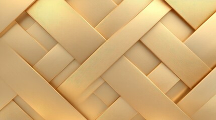 The image is a gold and brown color with a woven pattern