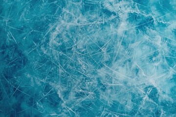 Naklejka premium Scratched blue ice texture