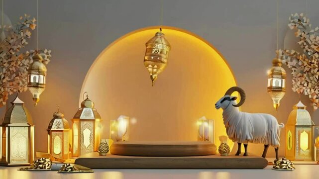 Eid mobarak and ramadan kareem