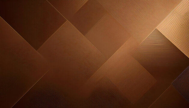 Fototapeta 背景。抽象的な茶色い背景素材。幾何学模様。茶色の背景素材。Background. Abstract brown background material. Geometric pattern. Brown background material.