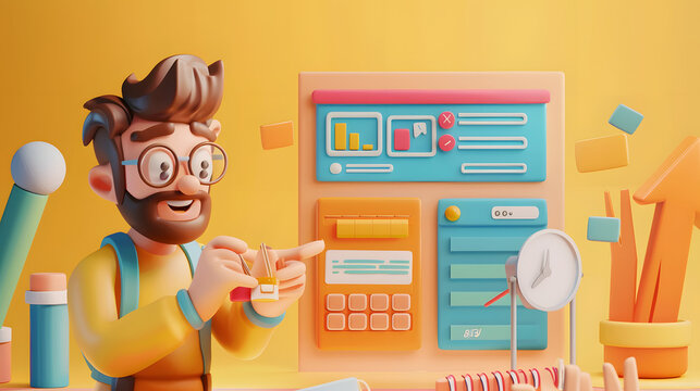 UserTesting Icon Industrial Design 3D