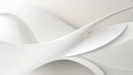 White Gradient Background with Soft Light Fade and Subtle Transition Effect