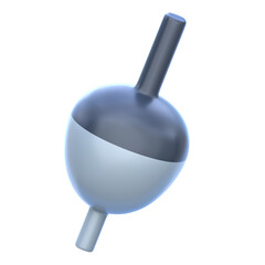 3d icon Fishing Float, 3d illustration, 3d element, 3d rendering.