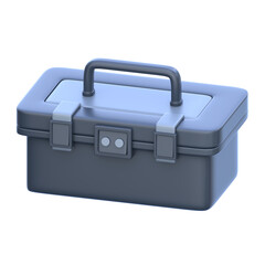 3d icon Tackle Box, 3d illustration, 3d element, 3d rendering.