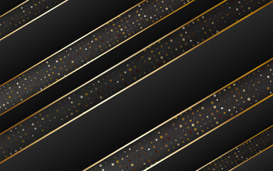 Geometric shapu luxury color background banner