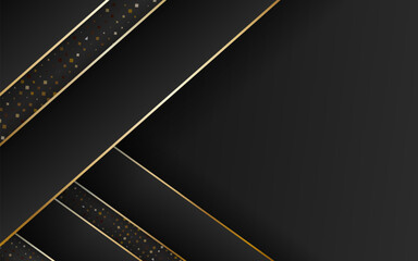 Geometric shapu luxury color background banner