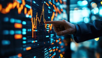 Digital display showing product rejection rates and improvement metrics, data analytics, performance monitoring in QC