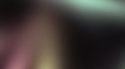 Abstract dark brown magenta blue color grainy gradient texture backdrop design. Minimal gentle colors soft noise gradient, website header, banner,  poster background.