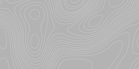 Panorama view grey wave curve lines banner design futuristic landscape grey background, vector modern illustration from wave grey lines geometric luxury abstract topography map contour background.
