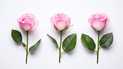 rose on a transparent background