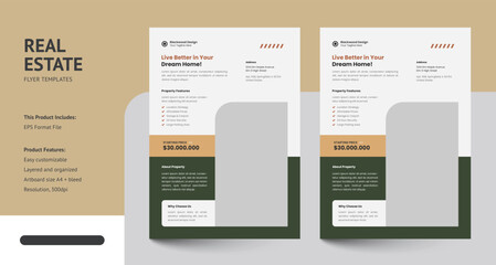 Real Estate Design Flyer Templates