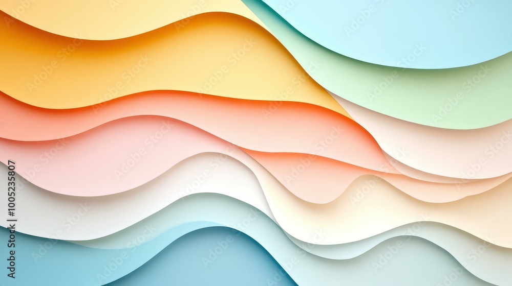 Poster a modern flat illustration featuring a textured closeup background paper, emphasizing simplicity and