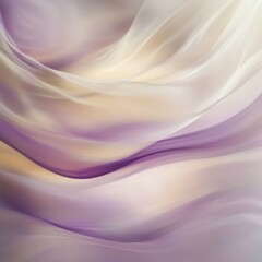 Fototapeta premium Abstract Purple and Cream Fabric Drape Background Texture