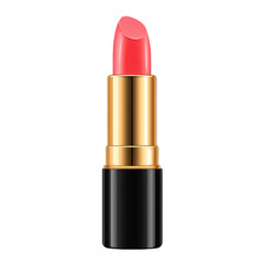 Obraz premium Vibrant lipstick shade with a creamy finish, perfect for adding a pop of color to any look.