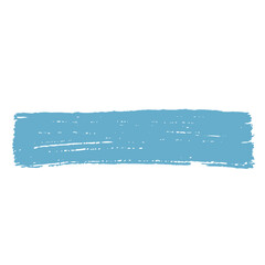 筆で描いた燻んだ青色のかすれた線