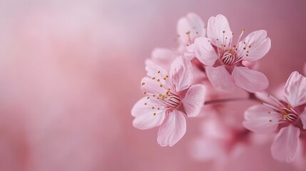 Obraz premium Delicate Pink Flowers
