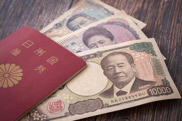 Fototapeta premium お金 新札 貯蓄 支払い