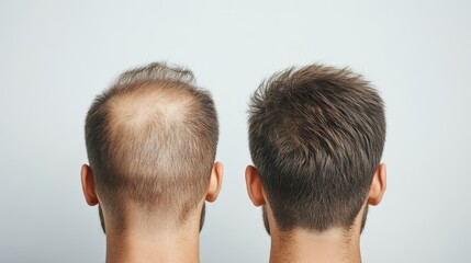 Transform your look with our hair growth solution Witness the stunning change from thinning to thick hair in just weeks.