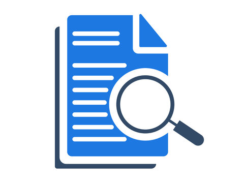 recommend clip art: document search glyph double color.search document file.search vector glyph color icon